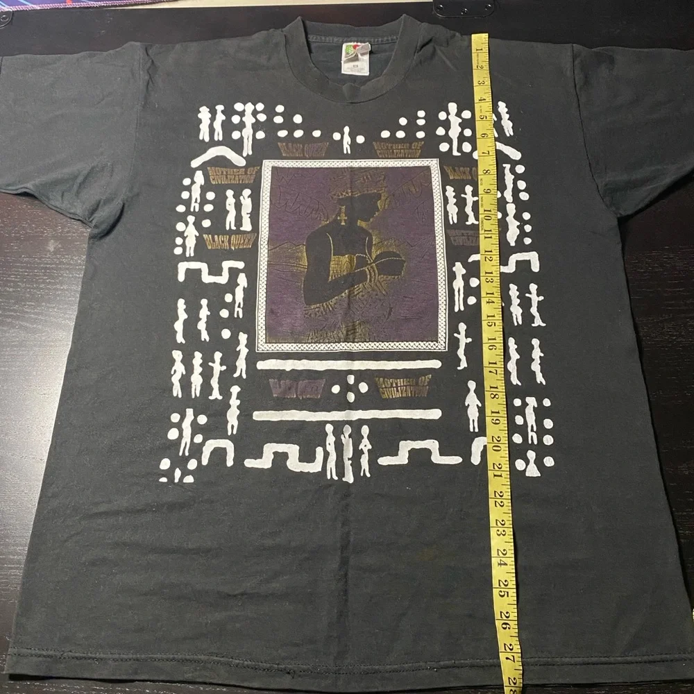 Black Queen Black Graphic T-Shirt size XL - Picture 5 of 6